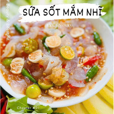 Sứa Biển Tươi Hà Tĩnh 10 Sứa Biển sốt nước mắm nhĩ