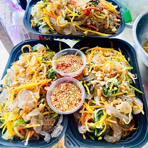 Nộm thân sứa ăn liền ngon